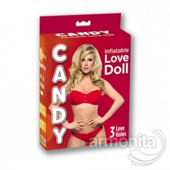 Candy Love Doll 3 İşlevli Şişme Manken